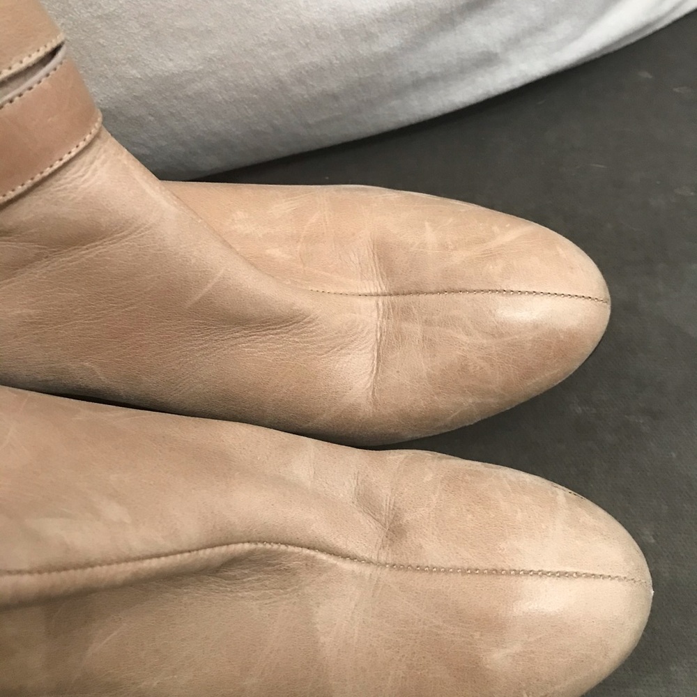 BCBG Beige knee boots - Picture 3 of 8